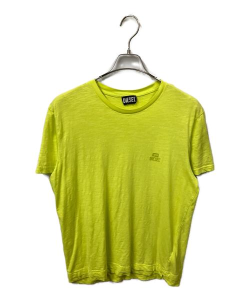 DIESEL（ディーゼル）DIESEL (ディーゼル) Tシャツ イエロー 黄緑 サイズ:XLの古着・服飾アイテム