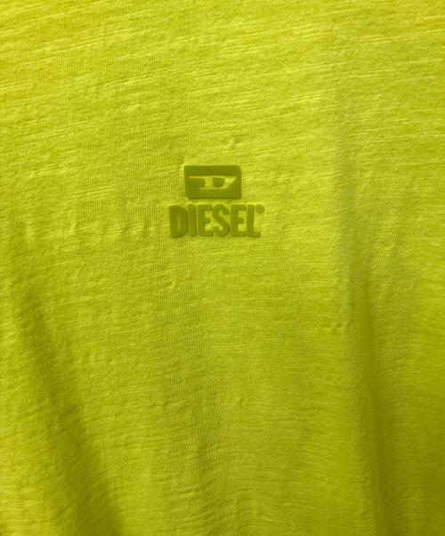 DIESEL（ディーゼル）DIESEL (ディーゼル) Tシャツ イエロー 黄緑 サイズ:XLの古着・服飾アイテム