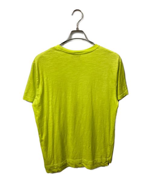 DIESEL（ディーゼル）DIESEL (ディーゼル) Tシャツ イエロー 黄緑 サイズ:XLの古着・服飾アイテム