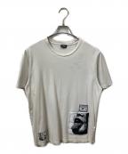 DIESELディーゼル）の古着「プリントTシャツ ホワイト」｜ホワイト