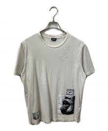 DIESEL（ディーゼル）の古着「プリントTシャツ ホワイト」｜ホワイト