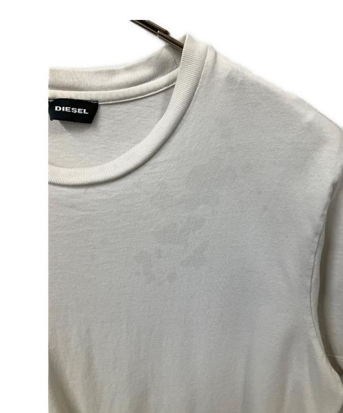 DIESEL（ディーゼル）DIESEL (ディーゼル) プリントTシャツ ホワイト ホワイト サイズ:Lの古着・服飾アイテム