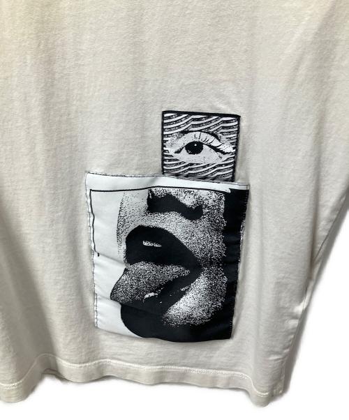 DIESEL（ディーゼル）DIESEL (ディーゼル) プリントTシャツ ホワイト ホワイト サイズ:Lの古着・服飾アイテム