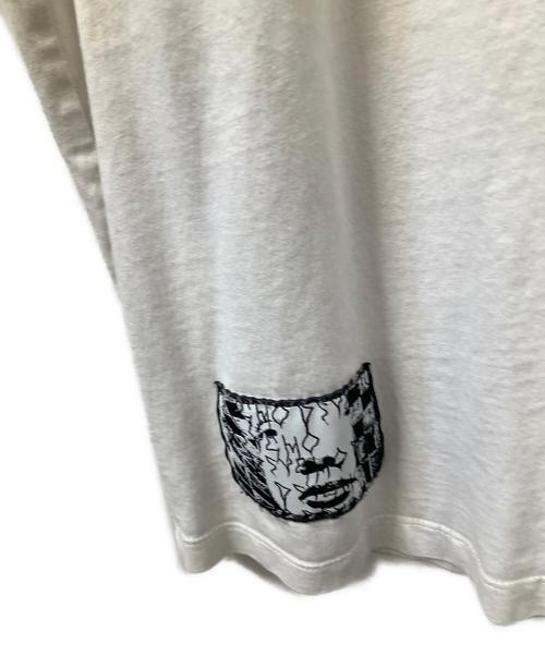 DIESEL（ディーゼル）DIESEL (ディーゼル) プリントTシャツ ホワイト ホワイト サイズ:Lの古着・服飾アイテム