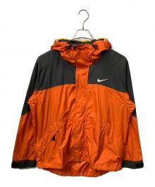 NIKE ACG（ナイキエーシージー）の古着「ナイロンフーディ オレンジ×グレー」｜オレンジ×グレー
