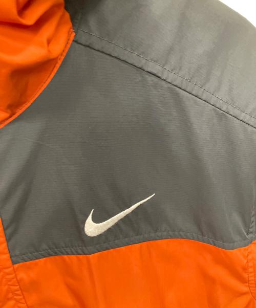NIKE ACG（ナイキエーシージー）NIKE ACG (ナイキエーシージー) ナイロンフーディ オレンジ×グレー オレンジ×グレー サイズ:Lの古着・服飾アイテム