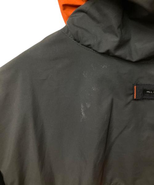 NIKE ACG（ナイキエーシージー）NIKE ACG (ナイキエーシージー) ナイロンフーディ オレンジ×グレー オレンジ×グレー サイズ:Lの古着・服飾アイテム