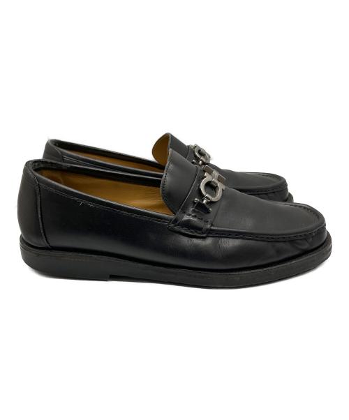 Salvatore Ferragamo（サルヴァトーレ フェラガモ）Salvatore Ferragamo (サルヴァトーレ フェラガモ) ビットローファーブラック ブラック サイズ:26の古着・服飾アイテム
