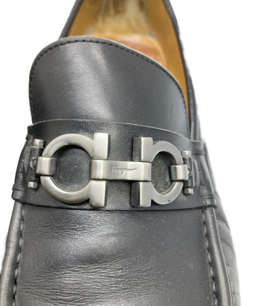 Salvatore Ferragamo（サルヴァトーレ フェラガモ）Salvatore Ferragamo (サルヴァトーレ フェラガモ) ビットローファーブラック ブラック サイズ:26の古着・服飾アイテム