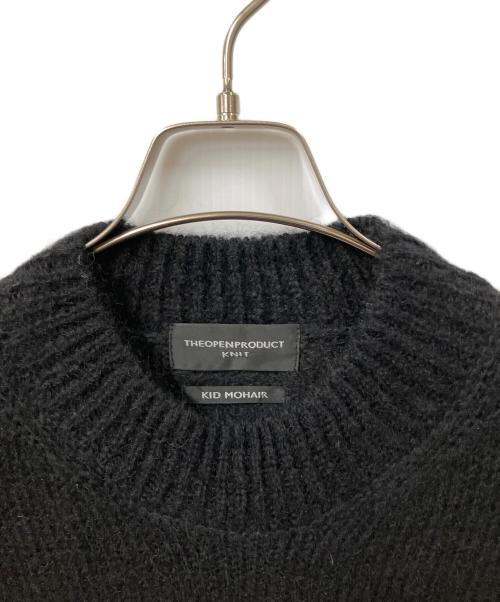 The Open Product（ザオープンプロダクト）The Open Product (ザオープンプロダクト) 厚手ニット ブラック ブラック サイズ:不明の古着・服飾アイテム