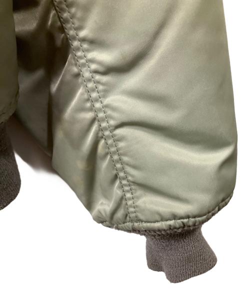 ALPHA（アルファ）ALPHA (アルファ) MA-1ジャケット グリーン×オレンジ グリーン×オレンジ サイズ:ＸＬの古着・服飾アイテム