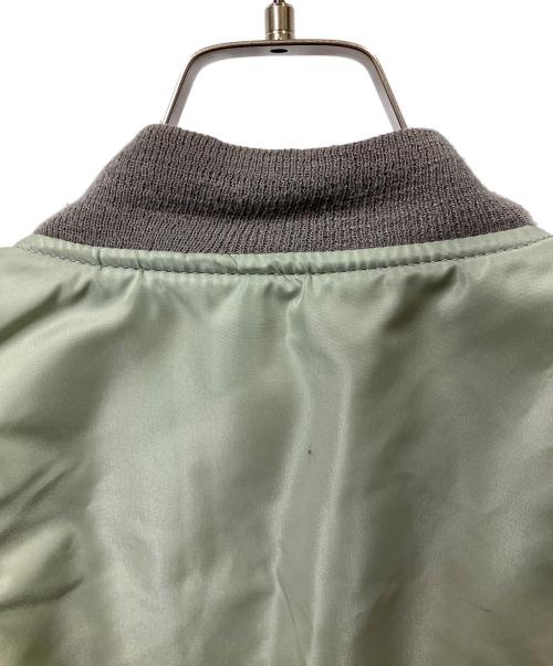 ALPHA（アルファ）ALPHA (アルファ) MA-1ジャケット グリーン×オレンジ グリーン×オレンジ サイズ:ＸＬの古着・服飾アイテム