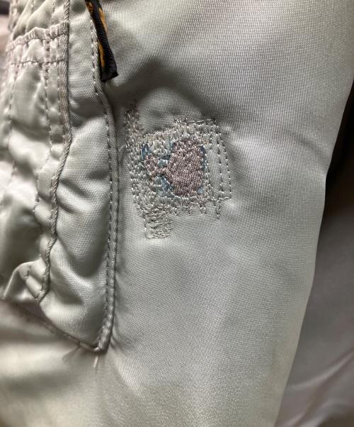 ALPHA（アルファ）ALPHA (アルファ) MA-1ジャケット グリーン×オレンジ グリーン×オレンジ サイズ:ＸＬの古着・服飾アイテム