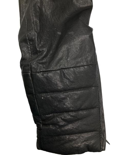 DIESEL（ディーゼル）DIESEL (ディーゼル) レザージャケット ブラック サイズ:Ｍの古着・服飾アイテム