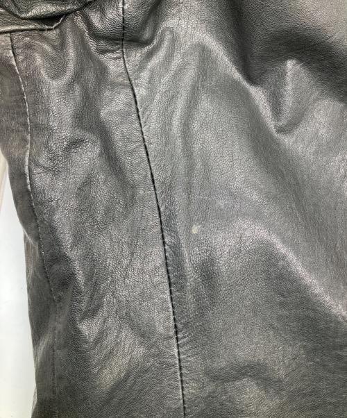 DIESEL（ディーゼル）DIESEL (ディーゼル) レザージャケット ブラック サイズ:Ｍの古着・服飾アイテム