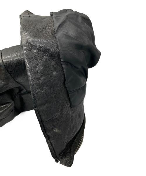 DIESEL（ディーゼル）DIESEL (ディーゼル) レザージャケット ブラック サイズ:Ｍの古着・服飾アイテム