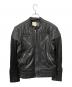 DIESEL（ディーゼル）の古着「レザージャケット」｜ブラック