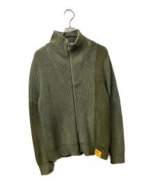 DIESEL（ディーゼル）の古着「ドライバーズニット」｜グリーン
