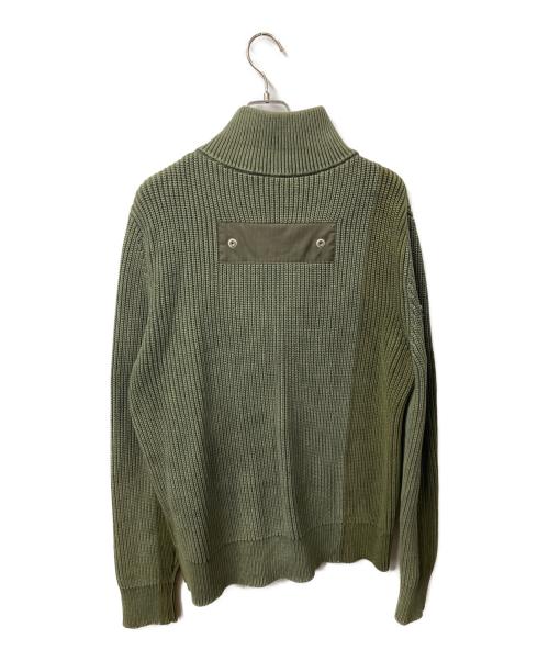 DIESEL（ディーゼル）DIESEL (ディーゼル) ドライバーズニット グリーン サイズ:Mの古着・服飾アイテム
