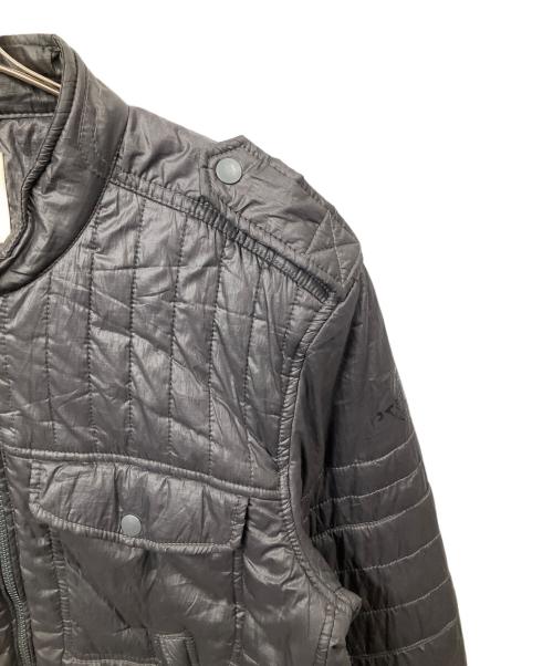 DIESEL（ディーゼル）DIESEL (ディーゼル) 中綿ジャケット ブラック グレー サイズ:Lの古着・服飾アイテム