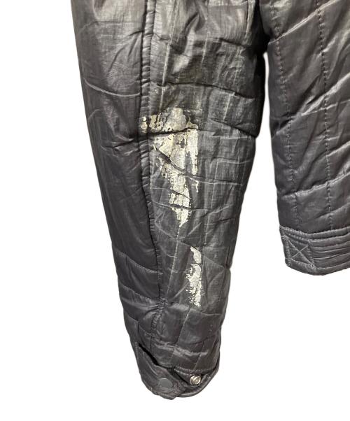 DIESEL（ディーゼル）DIESEL (ディーゼル) 中綿ジャケット ブラック グレー サイズ:Lの古着・服飾アイテム