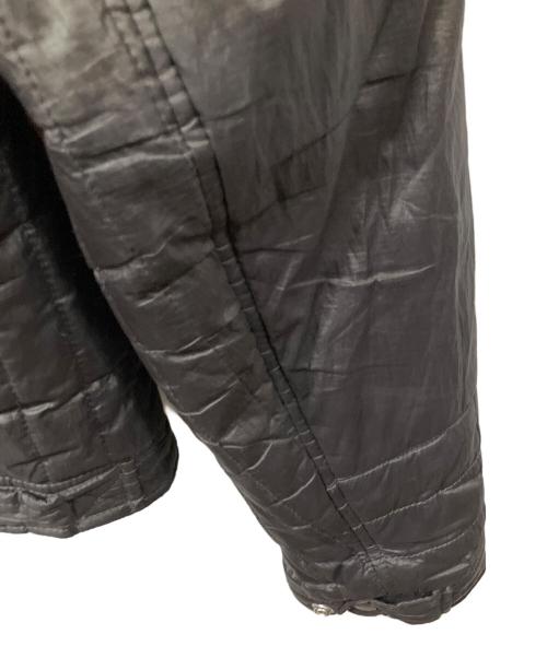 DIESEL（ディーゼル）DIESEL (ディーゼル) 中綿ジャケット ブラック グレー サイズ:Lの古着・服飾アイテム