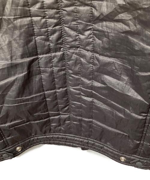 DIESEL（ディーゼル）DIESEL (ディーゼル) 中綿ジャケット ブラック グレー サイズ:Lの古着・服飾アイテム