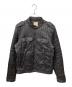 DIESEL（ディーゼル）の古着「中綿ジャケット ブラック」｜グレー