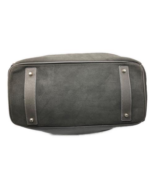 DINOU（デノウ）DINOU (デノウ) レザートートバッグ	グレー グレーの古着・服飾アイテム