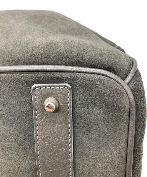 DINOU（デノウ）DINOU (デノウ) レザートートバッグ	グレー グレーの古着・服飾アイテム
