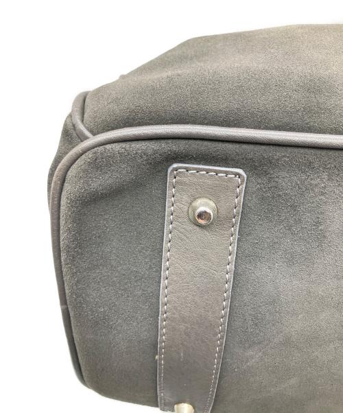 DINOU（デノウ）DINOU (デノウ) レザートートバッグ	グレー グレーの古着・服飾アイテム