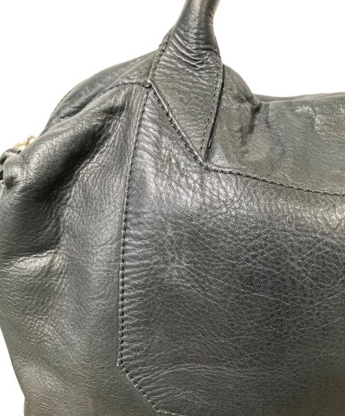Minelli（ミネリィ）Minelli (ミネリィ) 2WAYレザーバッグ ブラック ブラックの古着・服飾アイテム