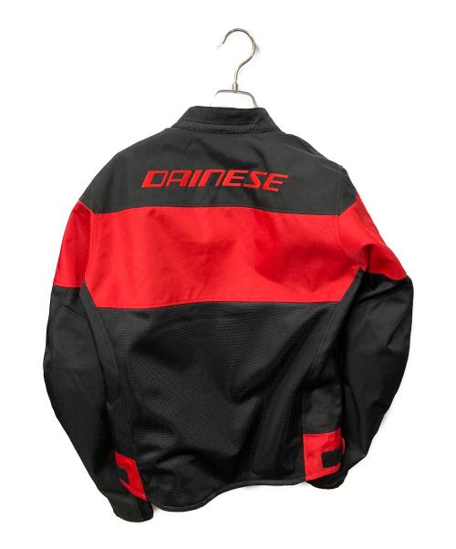 DAINESE（ダイネーゼ）DAINESE (ダイネーゼ) ライダースジャケット ブラック×レッド ブラック サイズ:46の古着・服飾アイテム