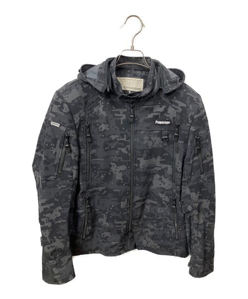 POWERAGE（パワーエイジ）POWERAGE (パワーエイジ) ライダースジャケット ブラック ブラック サイズ:Mの古着・服飾アイテム