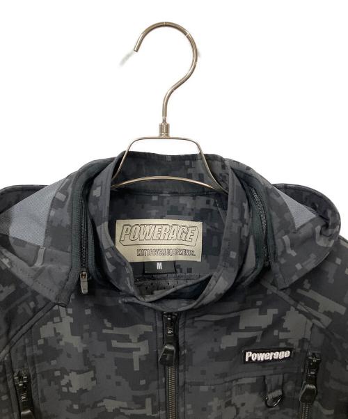 POWERAGE（パワーエイジ）POWERAGE (パワーエイジ) ライダースジャケット ブラック ブラック サイズ:Mの古着・服飾アイテム