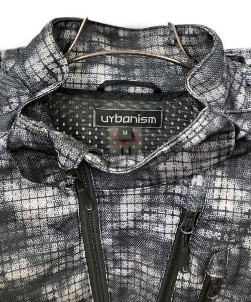 uybanism（アーバニズム）UYBANISM (アーバニズム) フードメッシュジャケット ブラック サイズ:Mの古着・服飾アイテム