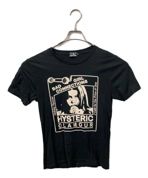 Hysteric Glamour（ヒステリックグラマー）Hysteric Glamour (ヒステリックグラマー) 半袖カットソーブラック ブラック サイズ:Sの古着・服飾アイテム
