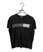 Christian Diorクリスチャン ディオール）の古着「Less and More 半袖カットソー」｜ブラック