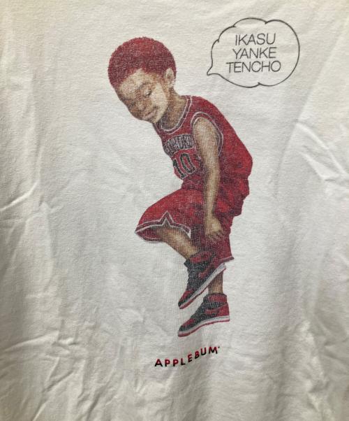APPLEBUM（アップルバム）APPLEBUM (アップルバム) 半袖カットソー ホワイト ホワイト サイズ:Lの古着・服飾アイテム