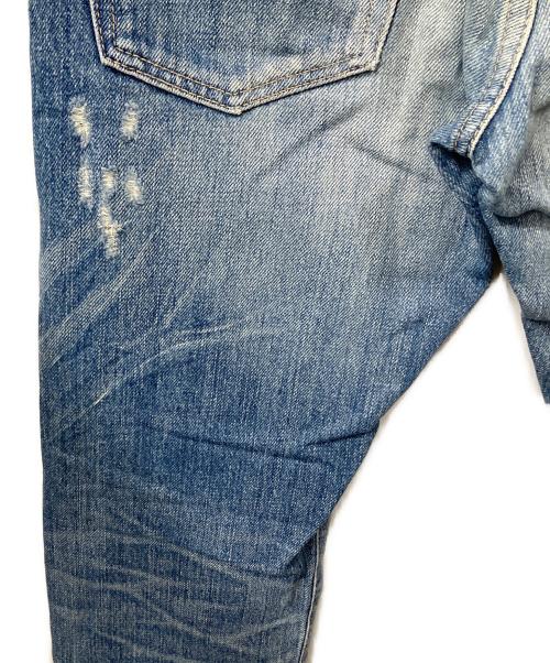 Hysteric Glamour（ヒステリックグラマー）Hysteric Glamour (ヒステリックグラマー) クラッシュデニムパンツ ネイビー インディゴ サイズ:ＸＳの古着・服飾アイテム