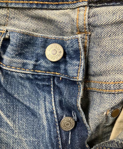 Hysteric Glamour（ヒステリックグラマー）Hysteric Glamour (ヒステリックグラマー) クラッシュデニムパンツ ネイビー インディゴ サイズ:ＸＳの古着・服飾アイテム