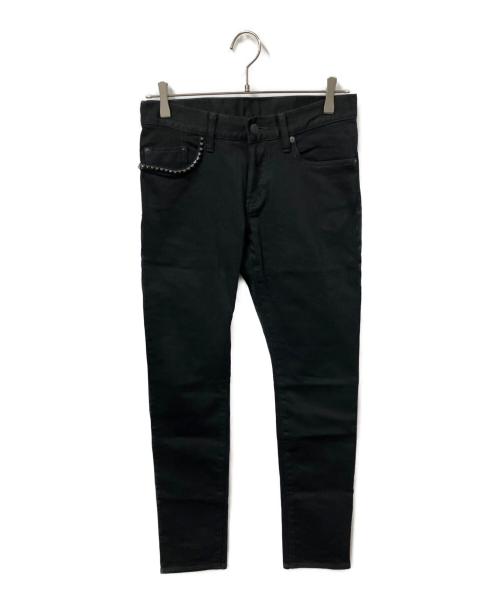 Hysteric Glamour（ヒステリックグラマー）Hysteric Glamour (ヒステリックグラマー) スキニーデニムパンツ ブラック ブラック サイズ:29の古着・服飾アイテム