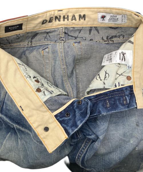 Denham（デンハム）Denham (デンハム) RAZOR SLIM FIT インディゴ サイズ:W27の古着・服飾アイテム