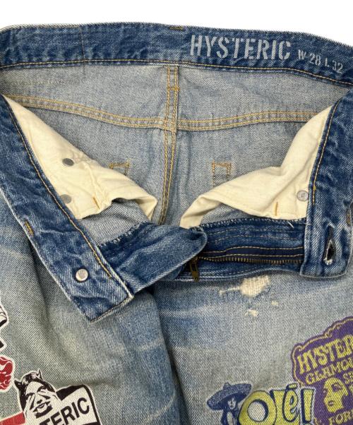 Hysteric Glamour（ヒステリックグラマー）Hysteric Glamour (ヒステリックグラマー) デニムパンツ インディゴ サイズ:W28 L32の古着・服飾アイテム