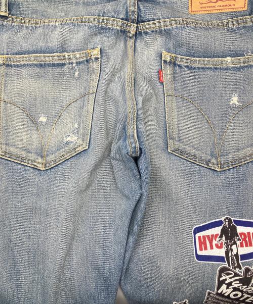 Hysteric Glamour（ヒステリックグラマー）Hysteric Glamour (ヒステリックグラマー) デニムパンツ インディゴ サイズ:W28 L32の古着・服飾アイテム