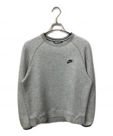 NIKE（ナイキ）の古着「NIKE AS M NK TCH FLC CREW DK GREY HEATHER/BLACK」｜グレー