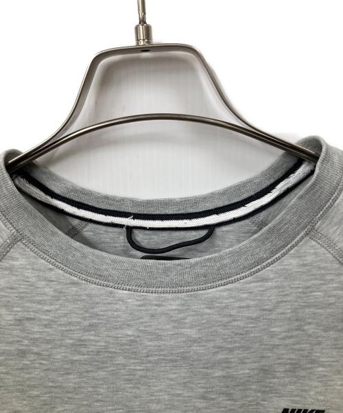 NIKE（ナイキ）NIKE (ナイキ) NIKE AS M NK TCH FLC CREW DK GREY HEATHER/BLACK グレー サイズ:Lの古着・服飾アイテム