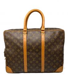 LOUIS VUITTON（ルイ ヴィトン）の古着「ポルト ドキュマン ヴォワヤージュ」｜ブラウン