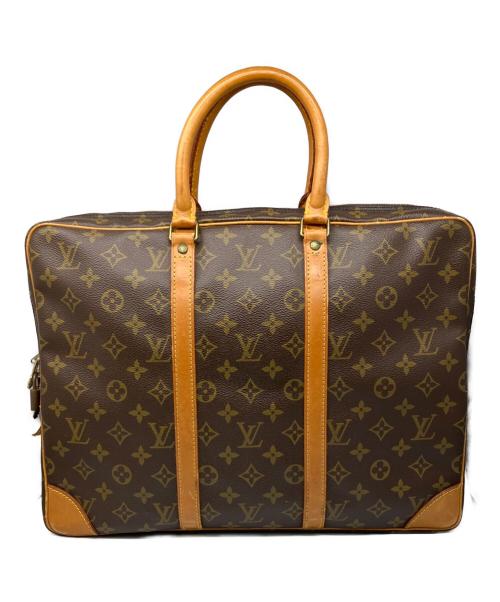 LOUIS VUITTON（ルイ ヴィトン）LOUIS VUITTON (ルイ ヴィトン) ポルト ドキュマン ヴォワヤージュ ブラウンの古着・服飾アイテム