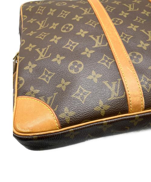 LOUIS VUITTON（ルイ ヴィトン）LOUIS VUITTON (ルイ ヴィトン) ポルト ドキュマン ヴォワヤージュ ブラウンの古着・服飾アイテム